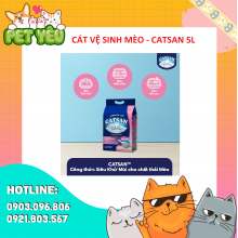 Cát vệ sinh mèo CATSAN 5 Lít