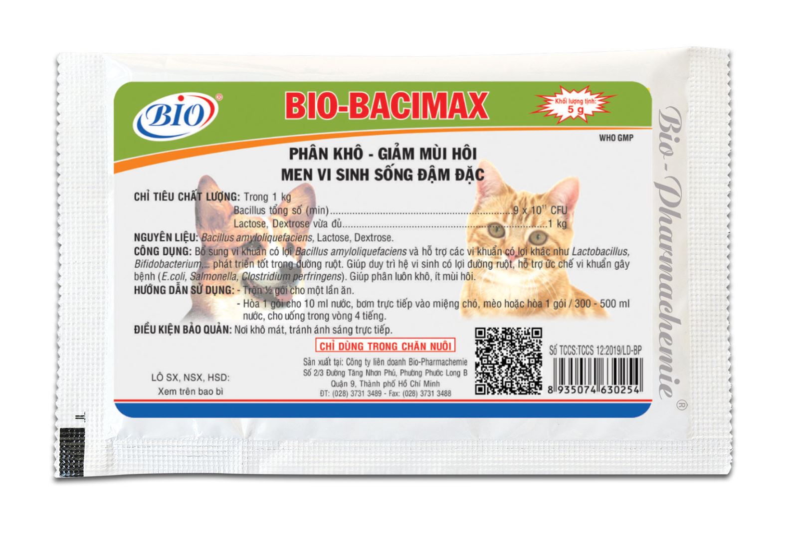 BIOTIC - Men hỗ trợ đường tiêu hóa cho chó mèo