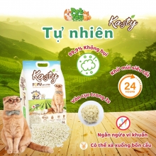 Cát đậu nành dành cho Mèo Kasty - Hương Tự nhiên ( Mới )