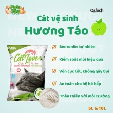 Cát vệ sinh - OSTECH CAT LOVER hương CAM 5L