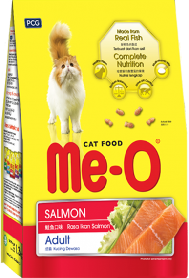 Thức ăn mèo ME-O vị cá hồi gói 1.1kg