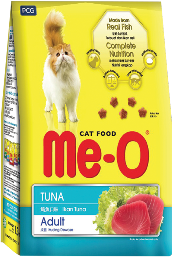 Thức ăn mèo ME-O vị cá ngừ gói 1.2kg