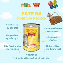 Pate Cindy Recipe Favourite - Vị Thịt Gà dành cho mèo con
