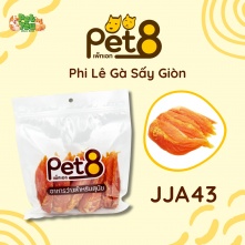 Snack Pet8 - JJA43 - Phi lê gà sấy giòn gói 370gr