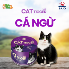 Pate CAT TIGGER Wild dành cho mèo - Vị Cá Ngừ lon 160g