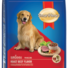 Thức ăn chó lớn vị bò nướng - Smart heart adult gói 3kg