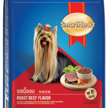 Thức ăn cho chó GIỐNG NHỎ vị bò nướng - Smart heart small breed gói 400gr