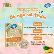 Pate SnappyTom Gourmers - Vị Cá Ngừ & Thơm túi 70g