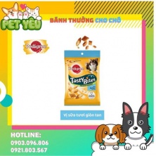 Snack chó PEDIGREE TASTY BITES vị Sữa 60gr