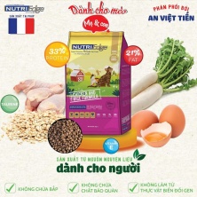 NUTRIEDGE SUPER PREMIUM - dành cho mèo mẹ mang thai và mèo con - vị gà & gạo gói 2kg