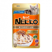 Pate nekko vị cá ngừ kèm topping cá bào cho mèo  gói 70gr