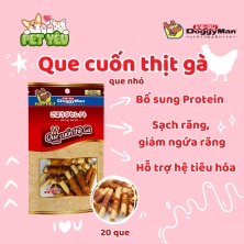 DOGGYMAN - que cuốn thịt gà mini 20 cây