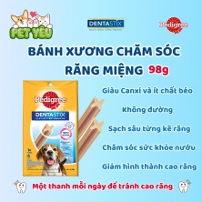 Bánh xương chăm sóc răng PEDIGREE DENTASTIX 98GR