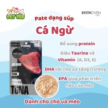 Pate cao cấp dành cho chó và mèo Beethoven - VỊ CÁ NGỪ