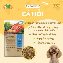 Hạt dành cho chó - ANF 6 Free vị Cá Hồi gói 2KG