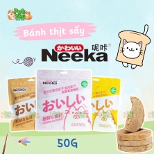 Bánh thịt sấy Neeka dành cho mèo - túi 50G