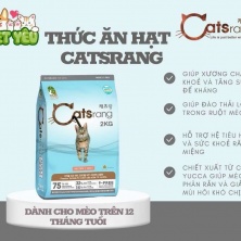 Thức ăn hạt dành cho Mèo - Catsrang 1.5KG (Dành cho Mèo trên 12 tháng)