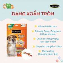 Que thưởng GOODIES dành cho chó - Mix 4 vị (Xoắn Tròn)