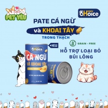 HAPPY CHOICE LON 400GR - cá ngừ & khoai tây