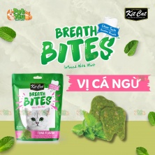 Snack Kitcat Breath Bites sạch răng thơm miệng dành cho mèo - Vị Cá Ngừ