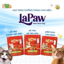 Hạt cho mèo LAPAW dinh dưỡng chuyên biệt - Túi 1.5KG