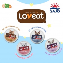 Pate LOVEAT dành cho mèo - lon 160gr