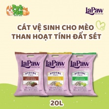 Cát vệ sinh than hoạt tính Lapaw - Túi 20L