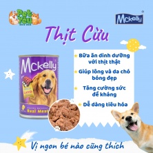 Pate cho chó MCKELLY - Vị Thịt Cừu 400g 