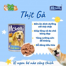 Pate cho chó MCKELLY - Vị Gà 400g 