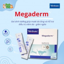 Gel dinh dưỡng Virbac Megaderm ( 1 hộp 24 gói) 