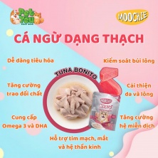 Pate cho mèo - MOOCHIE vị Cá Ngừ 70g (Mèo trưởng thành)