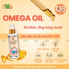 Dầu cá hồi Q8 dành cho thú cưng - chai 150ML