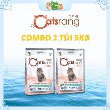 [ COMBO 2 TÚI 5KG ] Thức ăn hạt Catsrang dành cho mèo