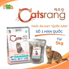 Thức ăn hạt cho mèo mọi lứa tuổi CATSRANG - Túi 5KG