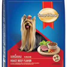 Thức ăn cho chó GIỐNG NHỎ vị bò nướng - Smart heart small breed bao 10kg