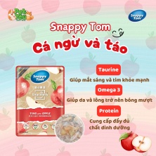 Pate SnappyTom Gourmers - Vị Cá Ngừ & Táo túi 70g