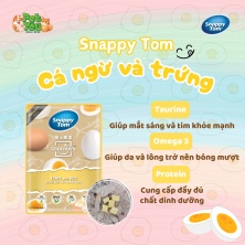 Pate SnappyTom Gourmers - Vị Cá Ngừ & Trứng túi 70g