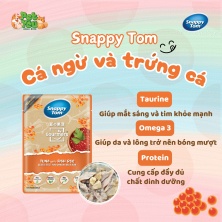 Pate SnappyTom Gourmers - Vị Cá Ngừ & Trứng Cá túi 70g