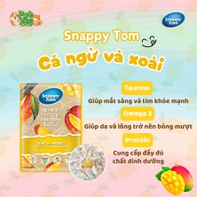 Pate SnappyTom Gourmers - Vị Cá Ngừ & Xoài túi 70g