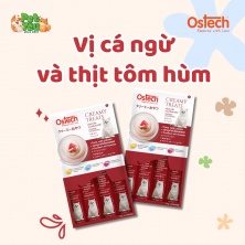 Súp thưởng OSTECH dành cho mèo - Vị Cá Ngừ & Tôm Hùm 15G (4 Que)