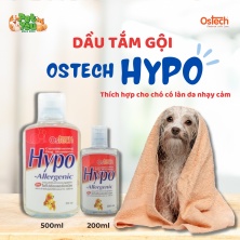 Sữa tắm Ostech Hypo Allergenic dành cho chó có làn da nhạy cảm 