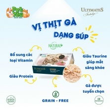 Pate cho mèo - Ultimates Induge vị Thịt Gà  85g