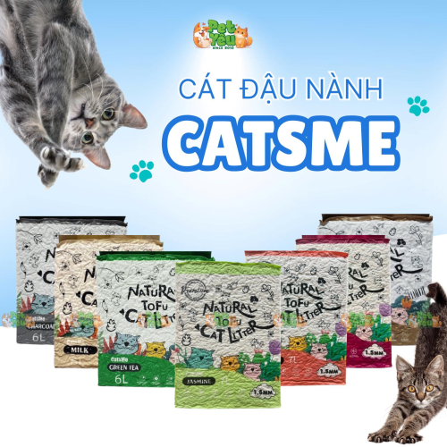 Cát đậu nành dành cho mèo Catsme ( 6-7L)