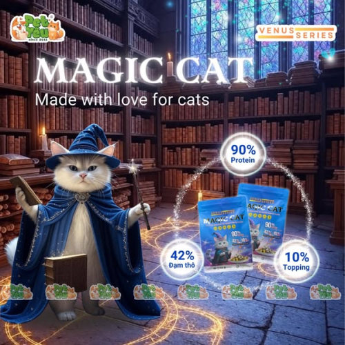 Thức ăn mèo  Magic Cat dành cho mèo lớn