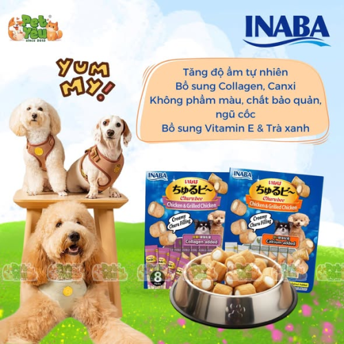 Bánh Thưởng Churubee cho cún yêu