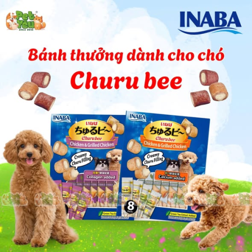 Bánh Thưởng Churubee cho cún yêu