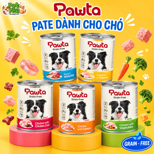 Pate Pawta Cho Chó Lon 400G