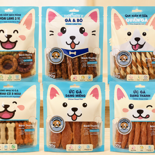 Snack Sạch Răng DEXINBONE cho Chó & Mèo trên 2 tháng tuổi