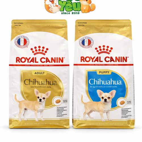 Thức ăn cho chó hạt Royal Canin Chihuahua Puppy & Adult 
