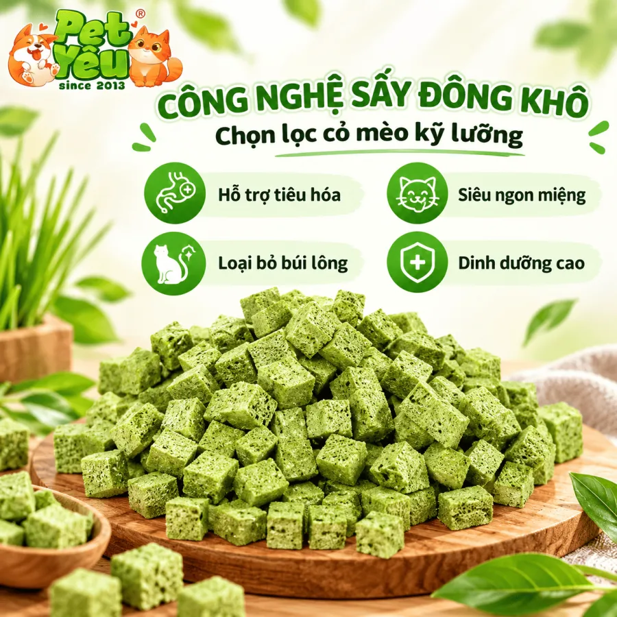 Viên Cỏ Mèo Bite Of Wild 40G – Hỗ Trợ Tiêu Búi Lông